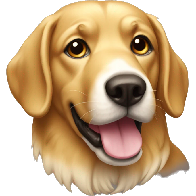 dog golden emoji