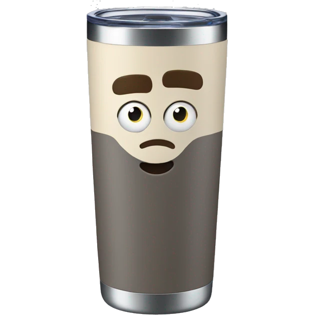 Stanley water tumbler  emoji