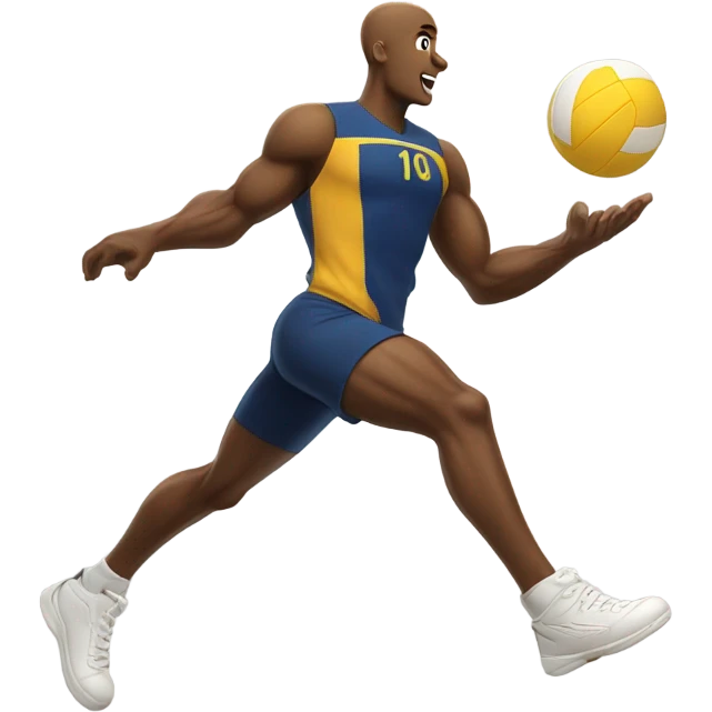male volleyball player emoji