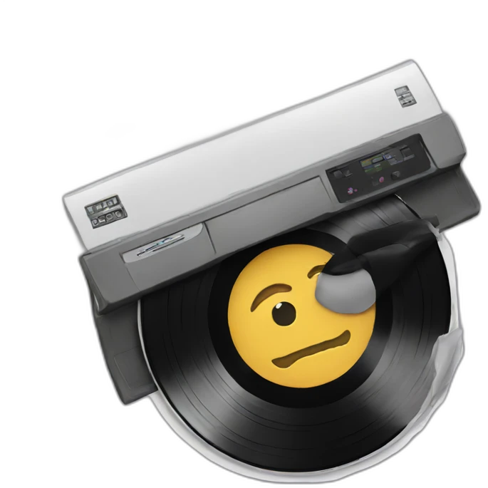 Vinyl emoji