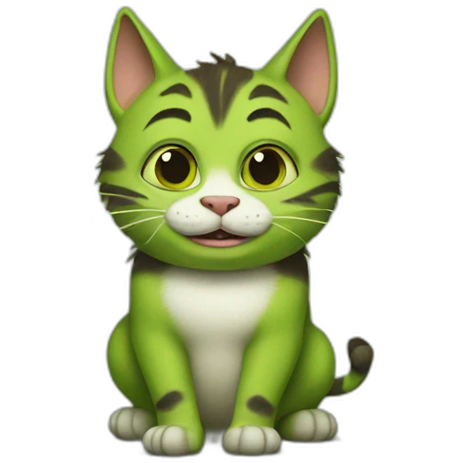 shrek-cat emoji
