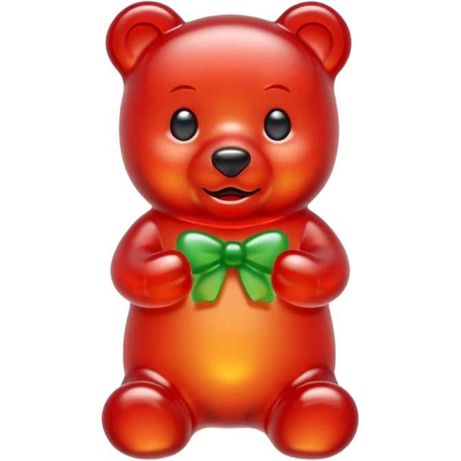 A gummy bear emoji