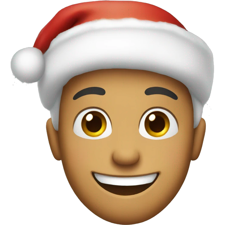 Christmas smile  emoji
