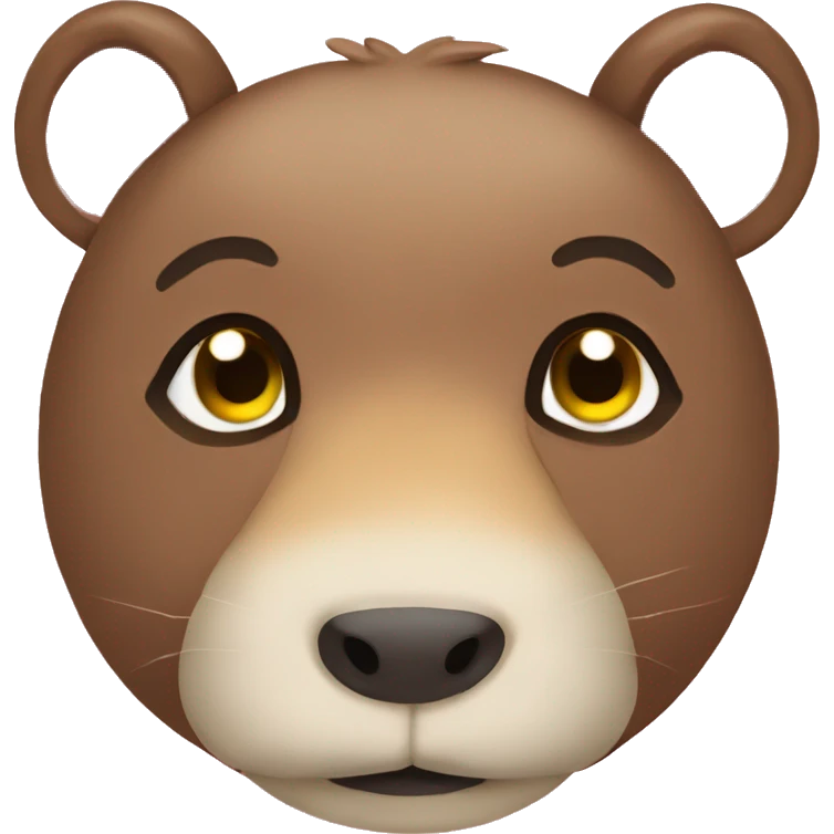 Capybaraheart eyes emoji