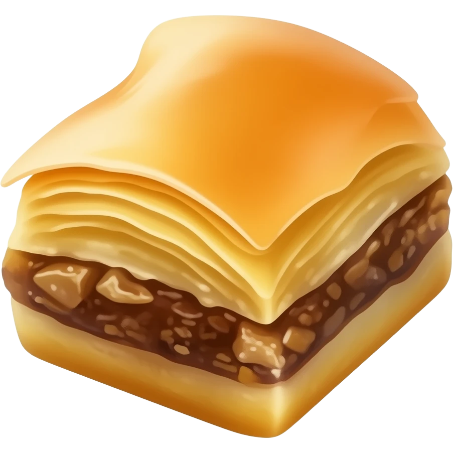 baklavanın gerçekçi halini emoji yaparmisin emoji