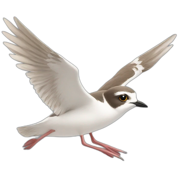 flying plover emoji