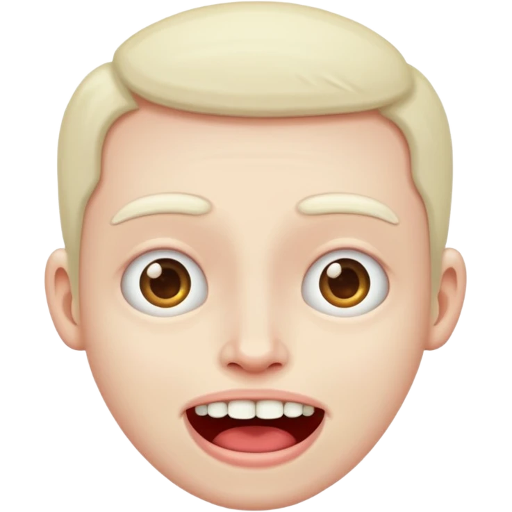 Remove the teeth emoji