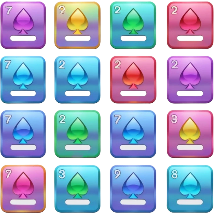 Zfullzpullz card collection  emoji