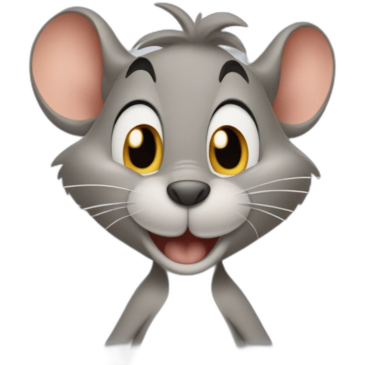 Jerry the mouse from the Tom and Jerry cartoon emoji