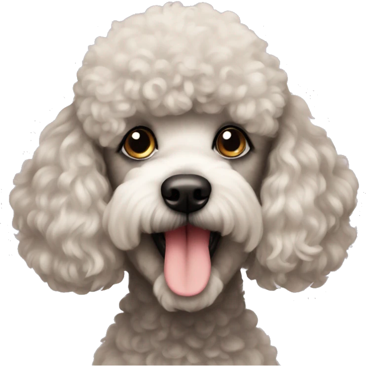 Poodle emoji