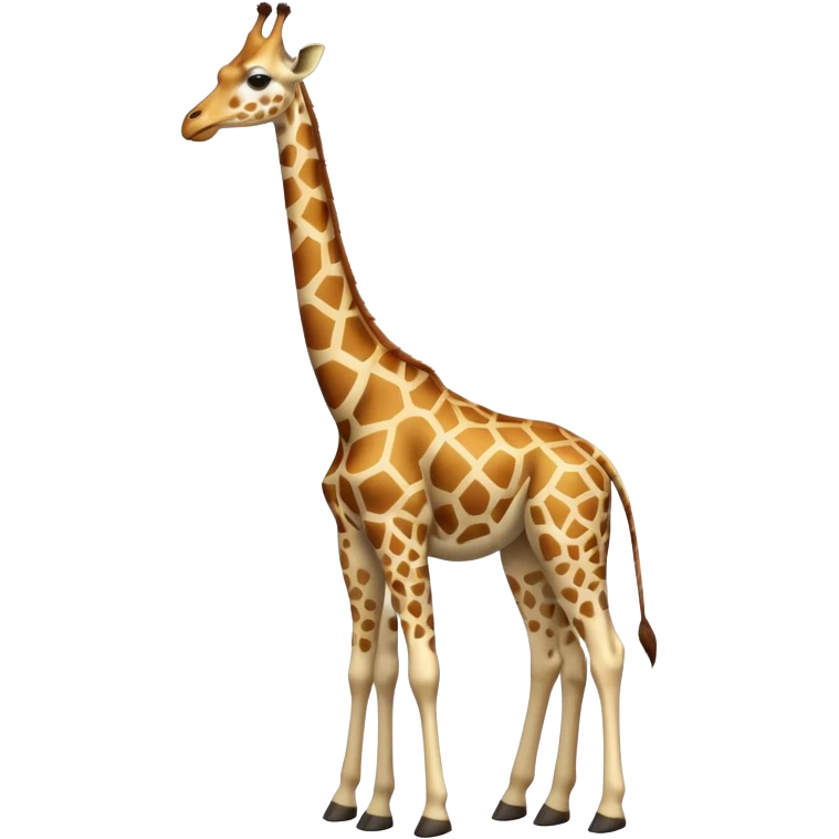 full body of giraffe emoji