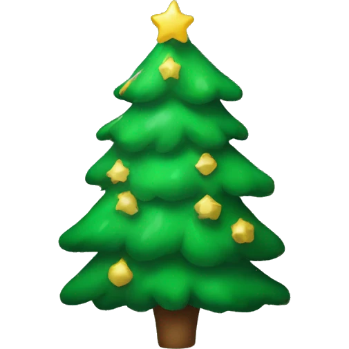 Christmas tree emoji