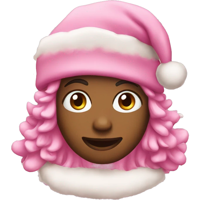 Pink Christmas  emoji