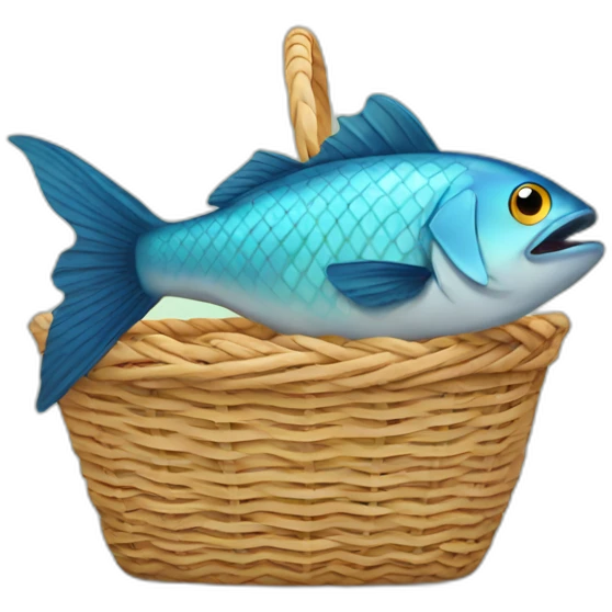 fish in basket emoji