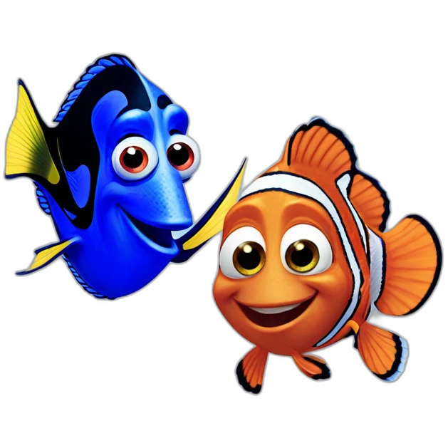 Nemo and dory emoji