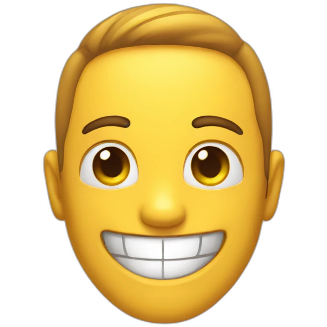 Emoji Smile Happy Yellow emoji