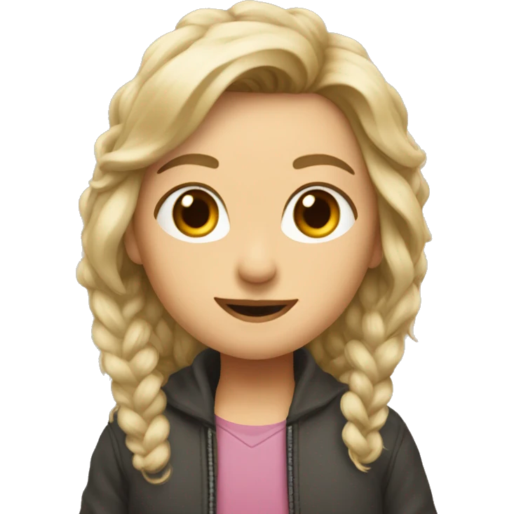 Рыжая кошка девочка спит  emoji