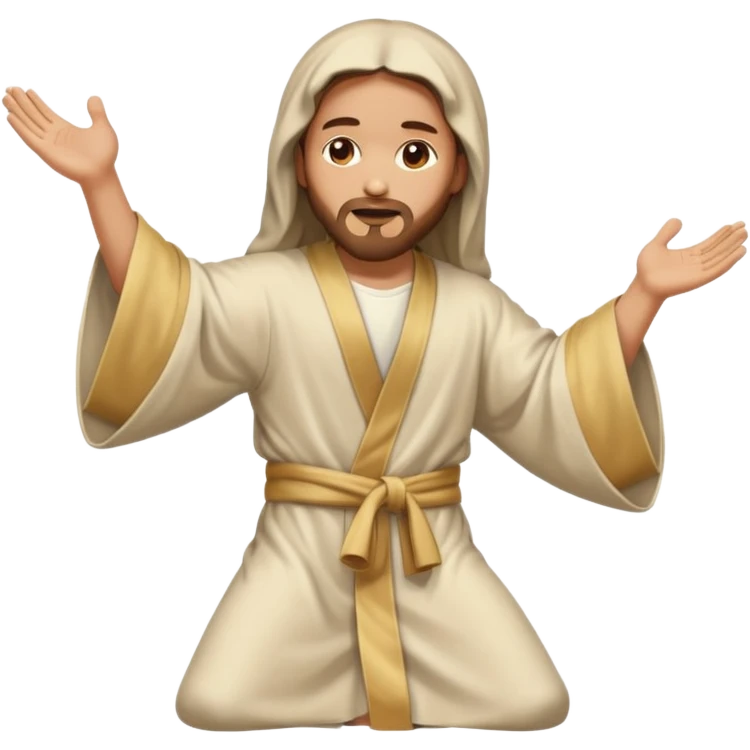 Someone Twerking, but it’s Jesus emoji