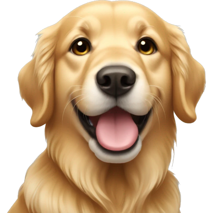 Golden retriever  emoji