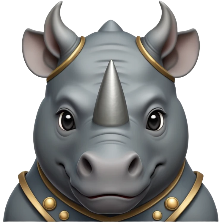 cinematic-noble-rhinoceros-portrait-emoji,-poised-and-regal,-with-a-massive,-powerful-build-and-a-thick,-armored-hide-of-slate-gray,-deep-set-soulful-piercing-eyes,-simplified-yet-sharp-and-sophisticated-features,-highly-detailedlarge black eyes emoji