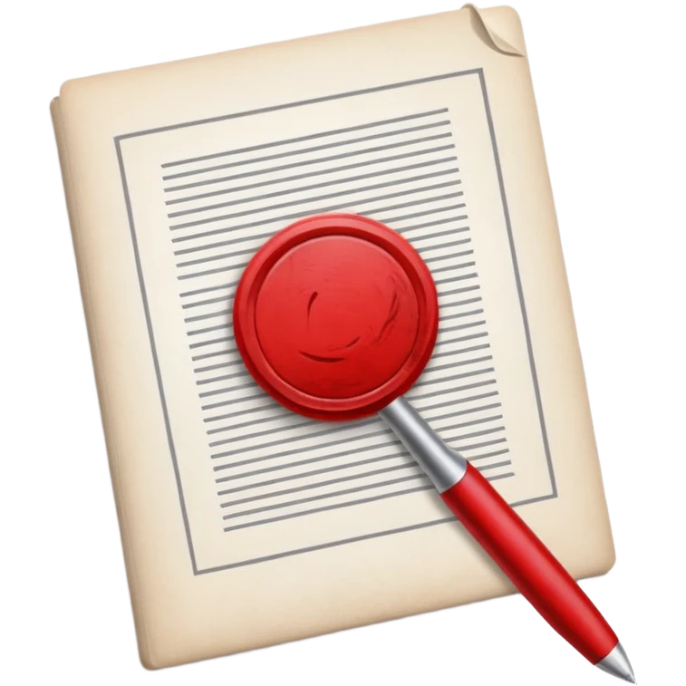 thumbnail picture mac os, pdf document physical written paper, red wax mark elegant emoji