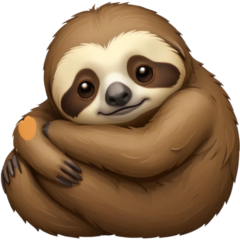Sleepy sloth emoji