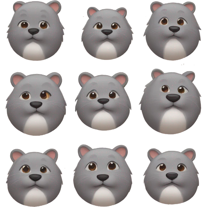 🐹 mixed with 🥺 emoji
