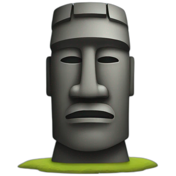 Moai emoji