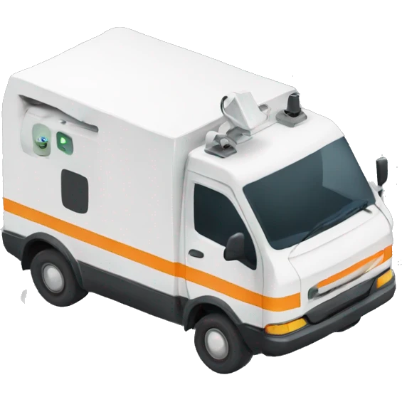 MOnitoring Vehicle emoji