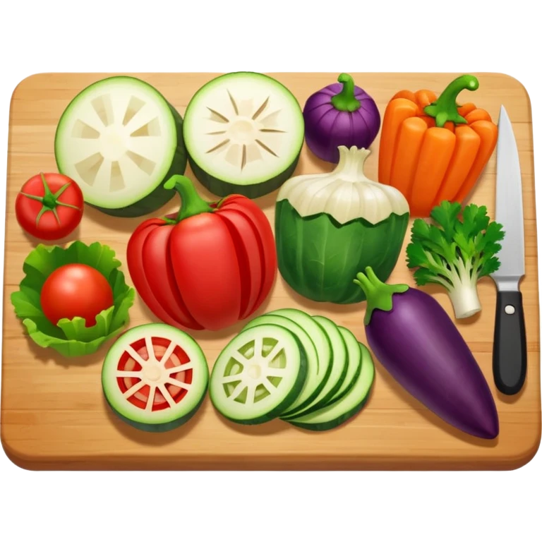 chopped up vegstables emoji