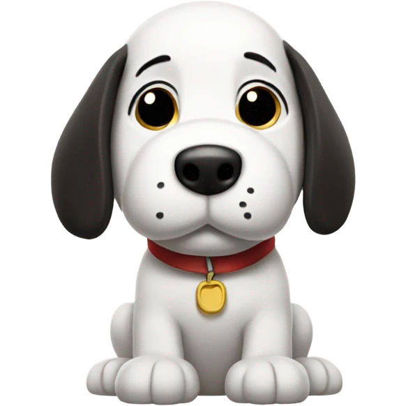 Snoopy dog emoji