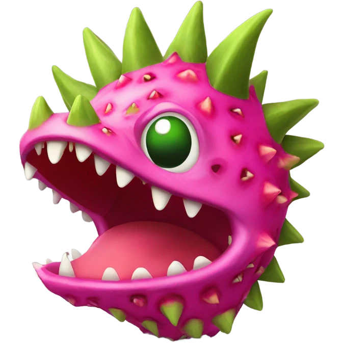 Dragonfruit dragon  emoji
