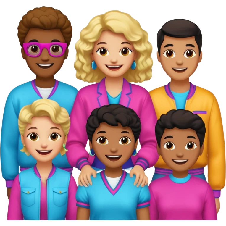 80'S CELEBRITIES emoji