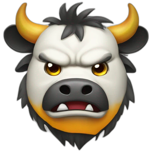 angry mango bull emoji