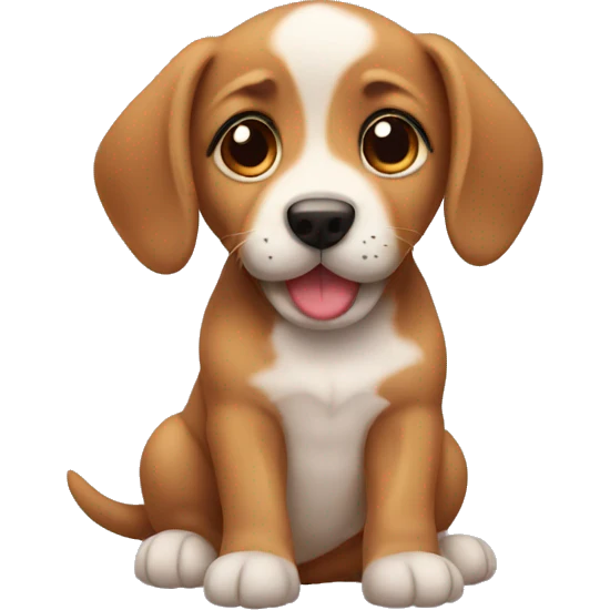 Puppy emoji