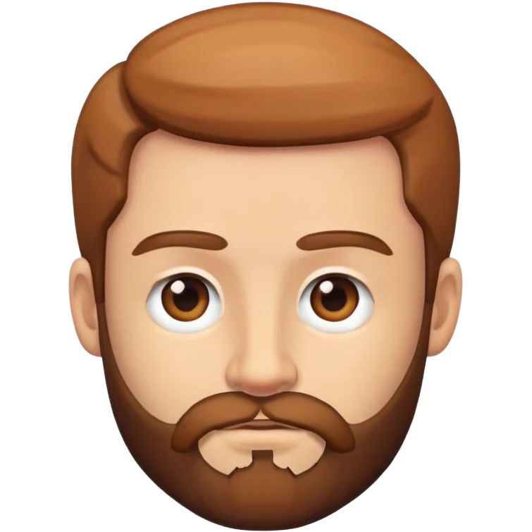realistic male portrait with beard emoji