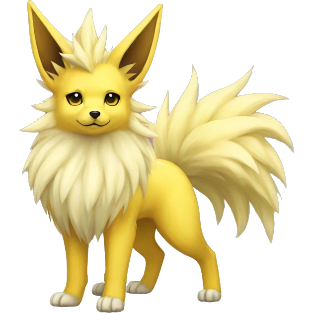 Jolteon-Ninetails full body emoji
