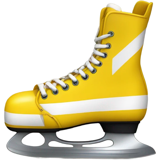 Banana on hockey skates emoji