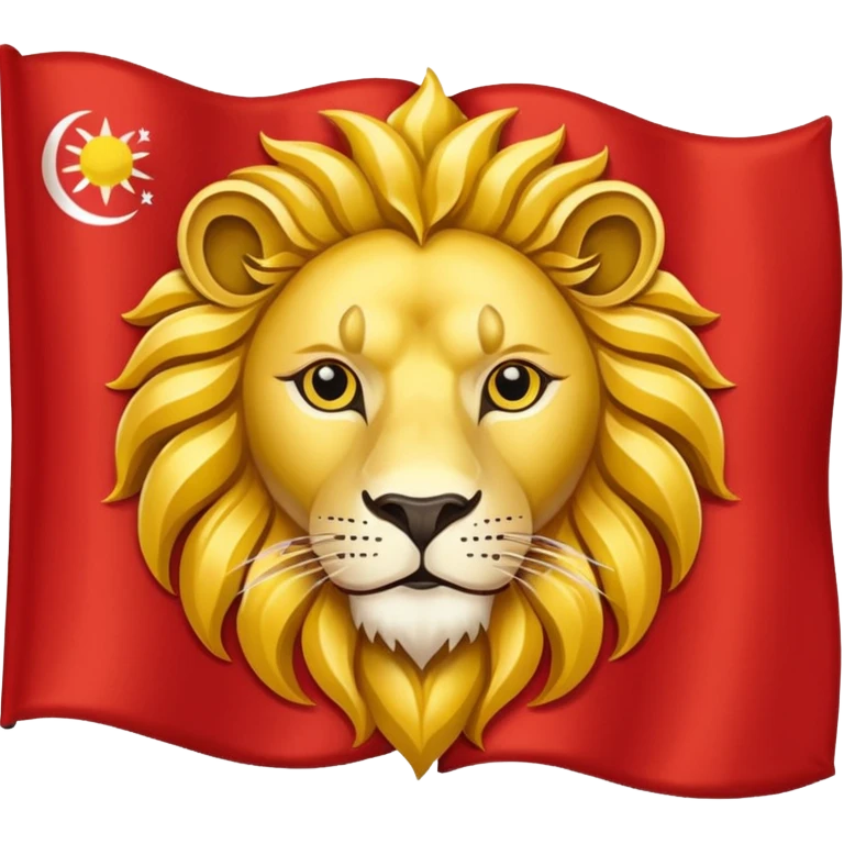 Iran sun and lion flag emoji