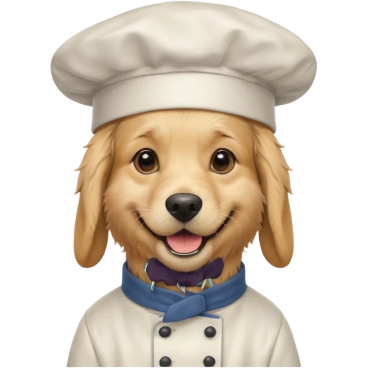 chef dog emoji