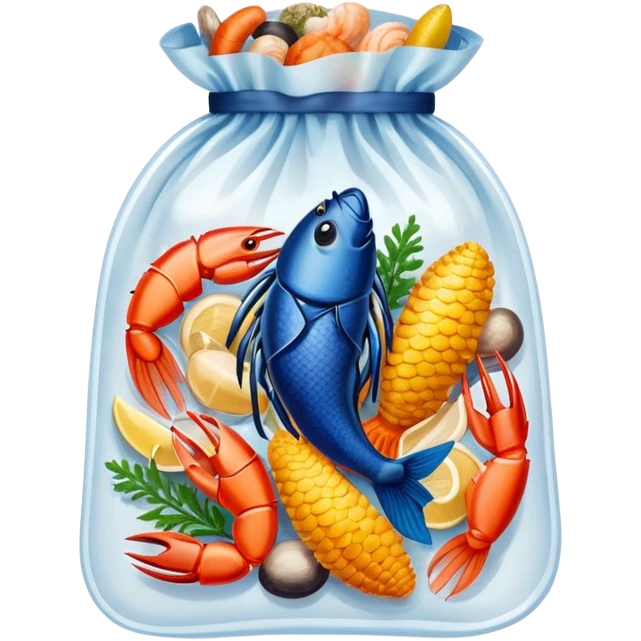 seafood boil bag emoji
