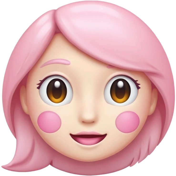 Netflix aesthetic "N" in pastel pink emoji