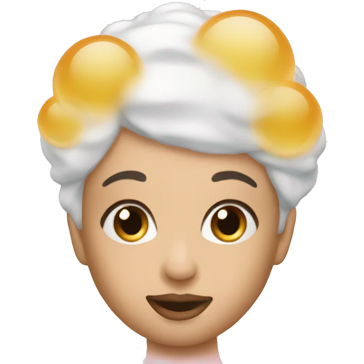 Bubble skincare emoji