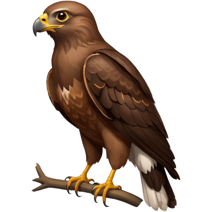 common brown buzzard emoji