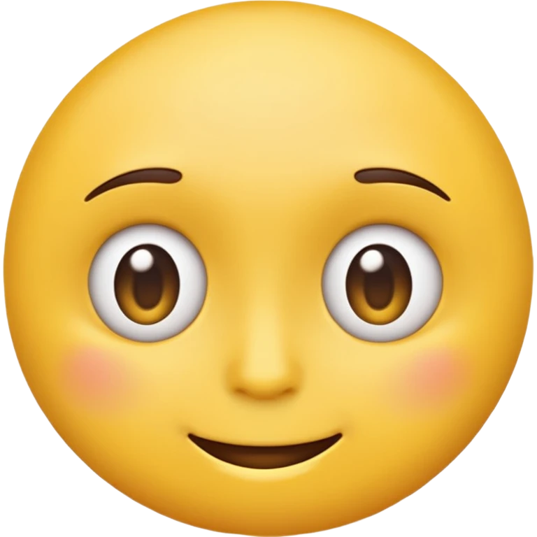 Emoji giving side eye emoji