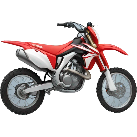 Motocross Honda emoji
