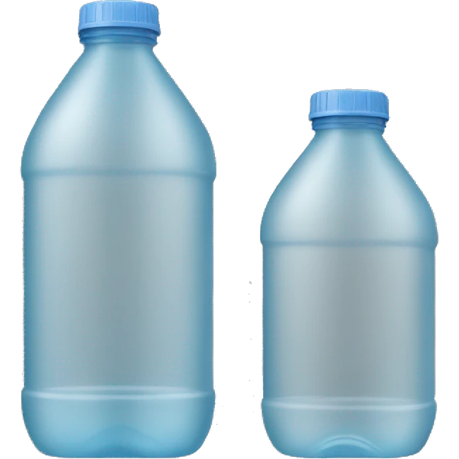  empty water bottle emoji