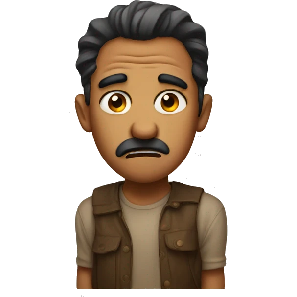 disgusted look emoji