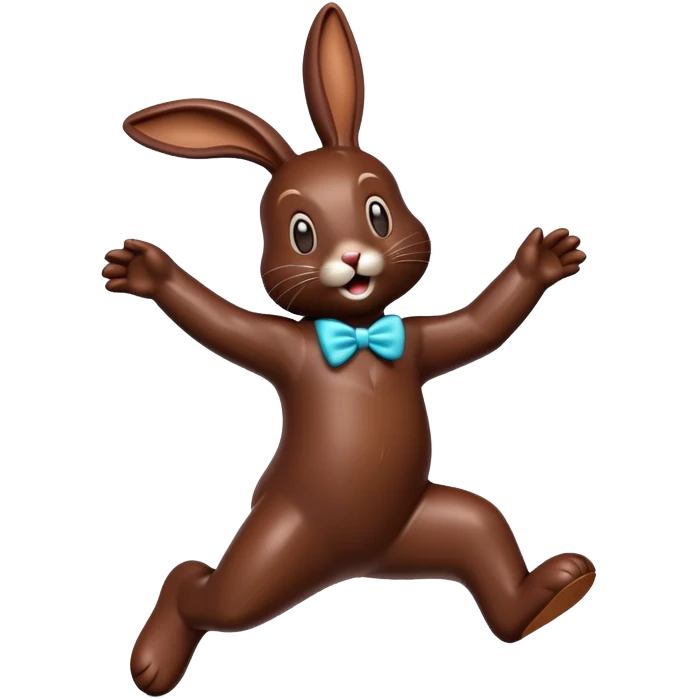 Chocolate bunny Dance emoji