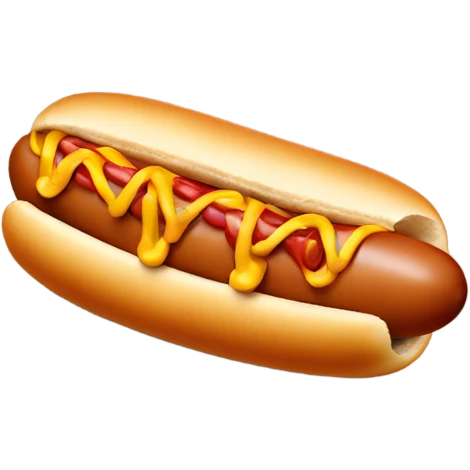 hot dog emoji